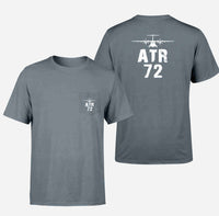 Thumbnail for ATR-72 & Plane Designed Pocket T-Shirts