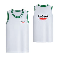 Thumbnail for Avgeek Designed Basketball Style Sports Tank Tops