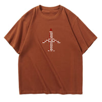 Thumbnail for Airplane Shape Aviation Alphabet Designed Relax Fit T-Shirts