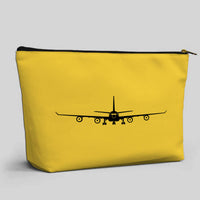 Thumbnail for Airbus A340 Silhouette Designed Zipper Pouch