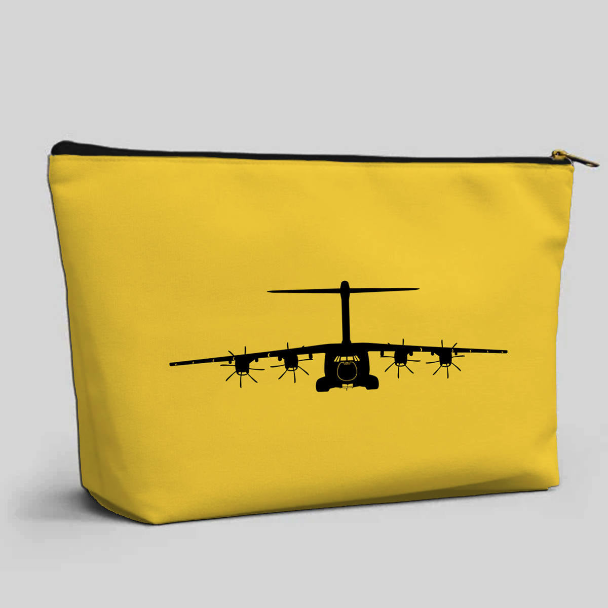 Airbus A400M Silhouette Designed Zipper Pouch