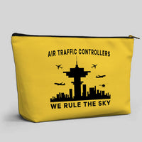 Thumbnail for Air Traffic Controllers - We Rule The Sky Designed Zipper Pouch