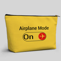 Thumbnail for Airplane Mode On Designed Zipper Pouch