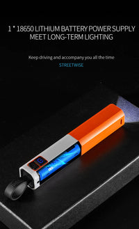 Thumbnail for LED Simple Long-Range Aluminum Alloy Light Flashlight