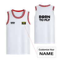 Thumbnail for Born To Fly Special Designed Basketball Style Sports Tank Tops