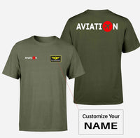 Thumbnail for Aviation Double-Side T-Shirts