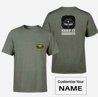 Thumbnail for Keep It Coordinated Designed Pocket T-Shirts