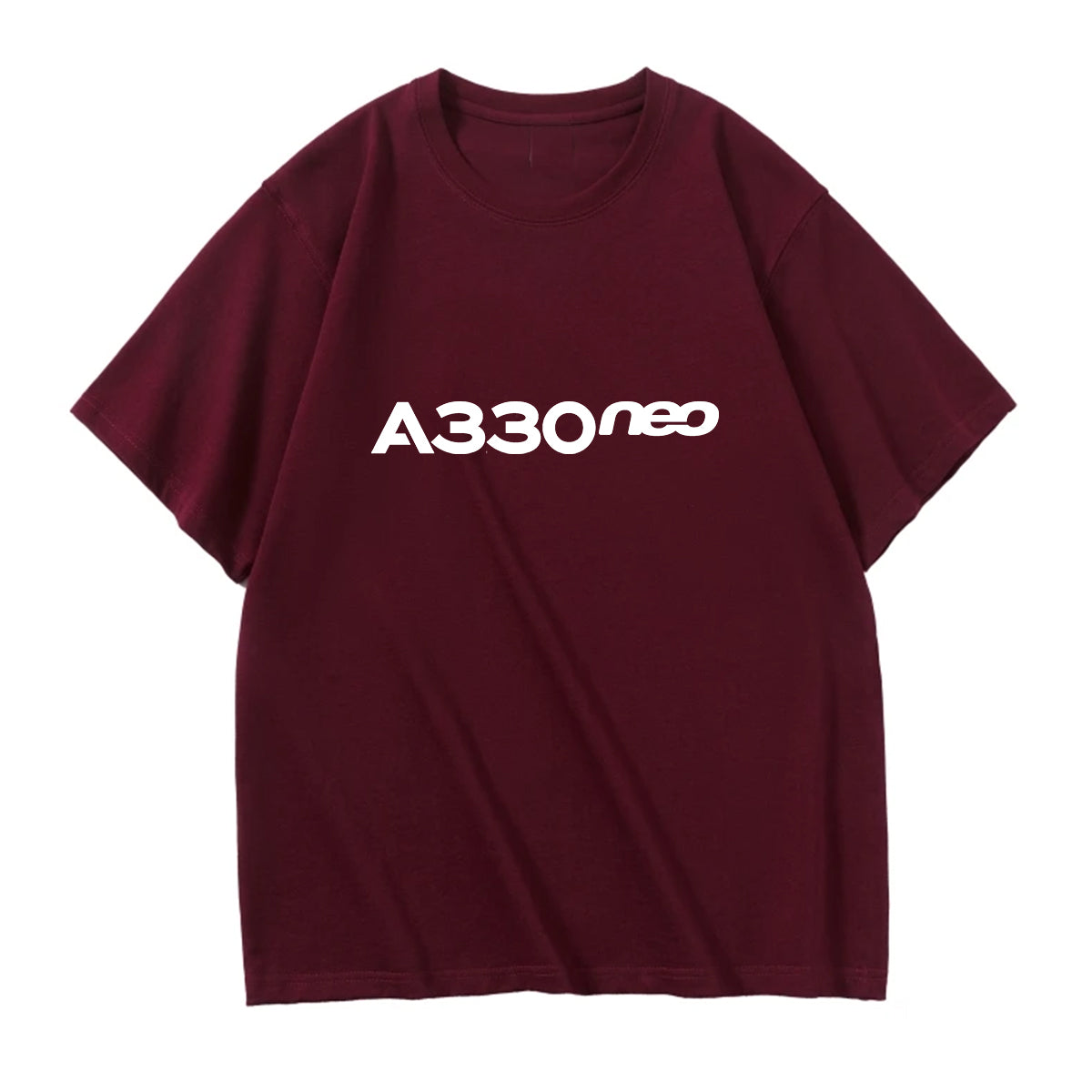 A330neo & Text Designed Relax Fit T-Shirts