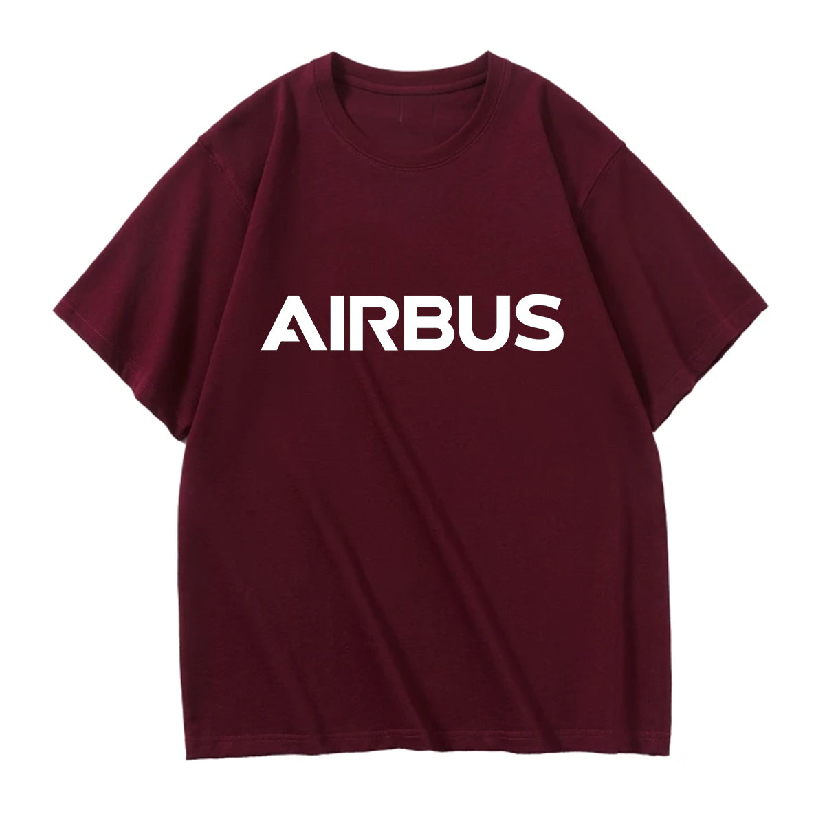 Airbus & Text Designed Relax Fit T-Shirts