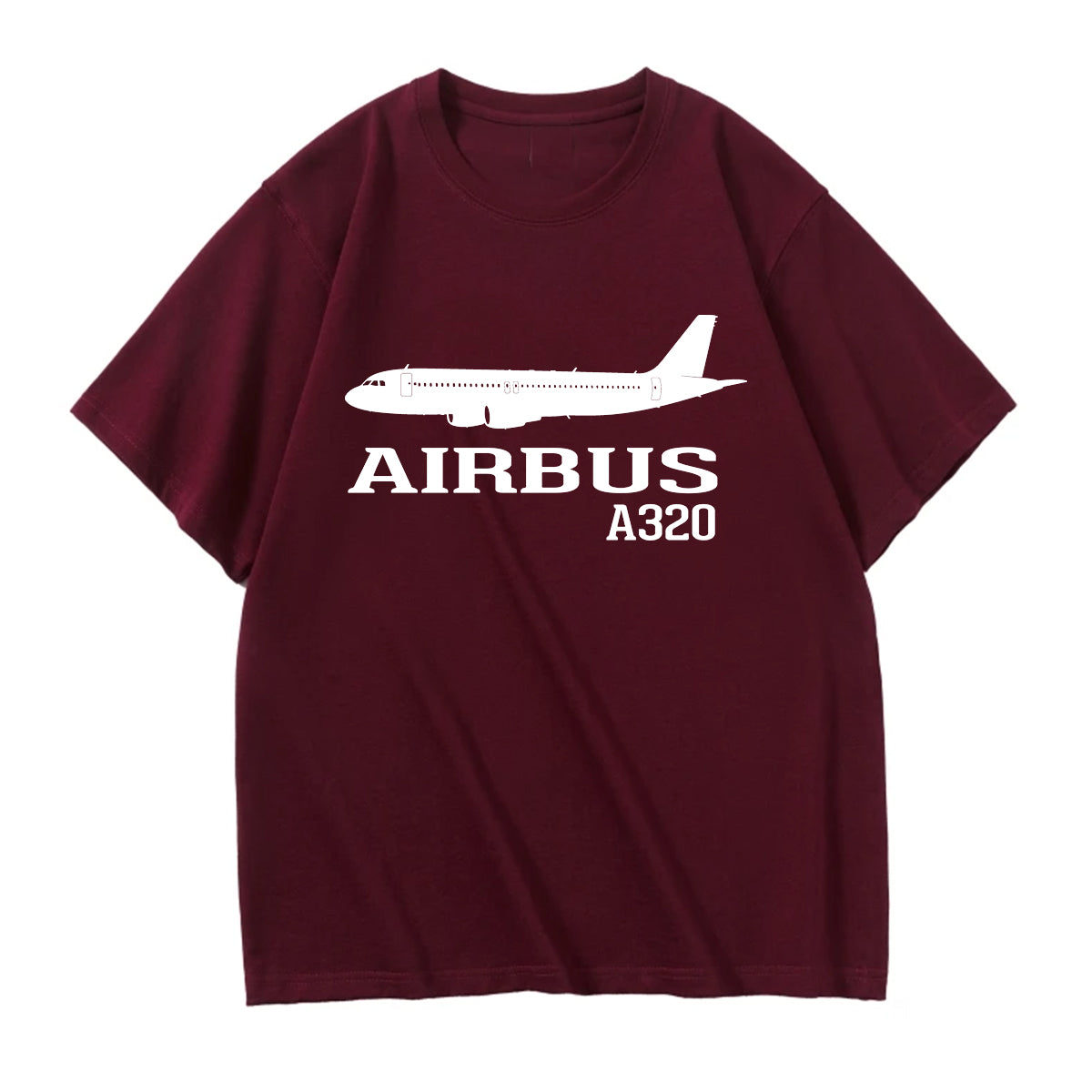 Airbus A320 Printed Designed Relax Fit T-Shirts