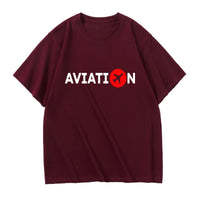 Thumbnail for Aviation Designed Relax Fit T-Shirts