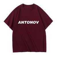 Thumbnail for Antonov & Text Designed Relax Fit T-Shirts