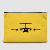 Thumbnail for Airbus A400M Silhouette Designed Zipper Pouch