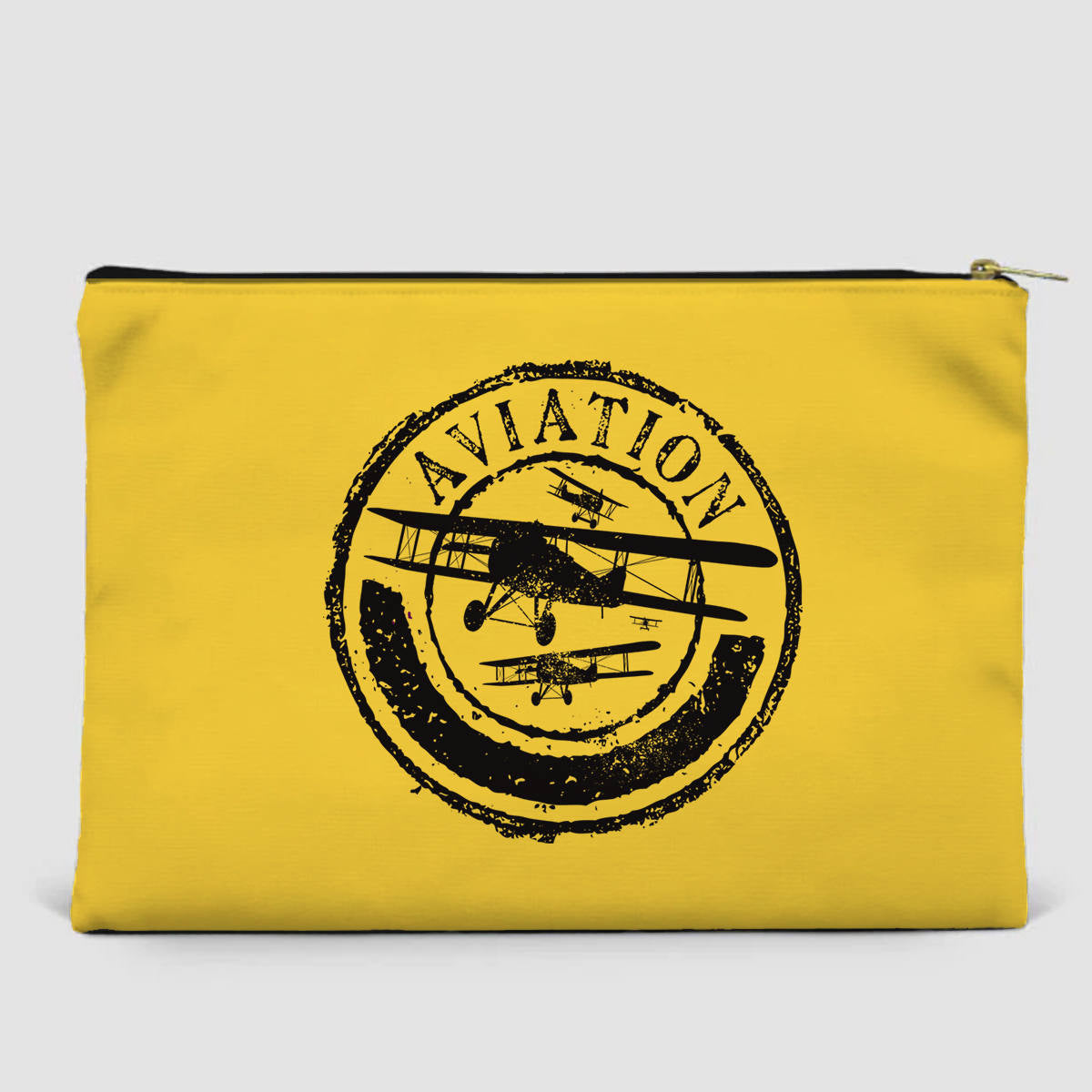 Aviation Lovers Designed Zipper Pouch