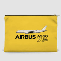 Thumbnail for The Airbus A350 WXB Designed Zipper Pouch