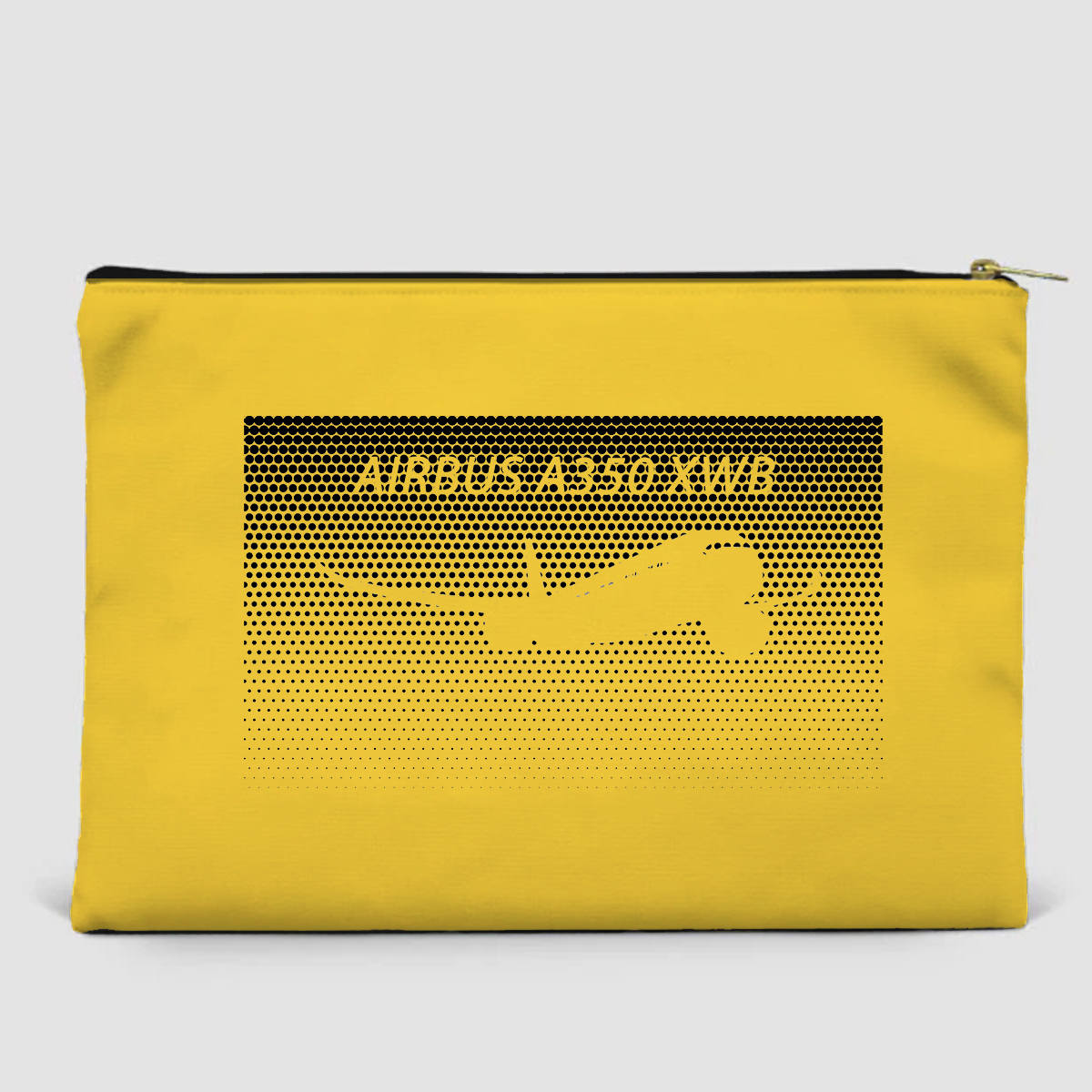 Airbus A350XWB & Dots Designed Zipper Pouch