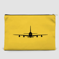 Thumbnail for Airbus A380 Silhouette Designed Zipper Pouch