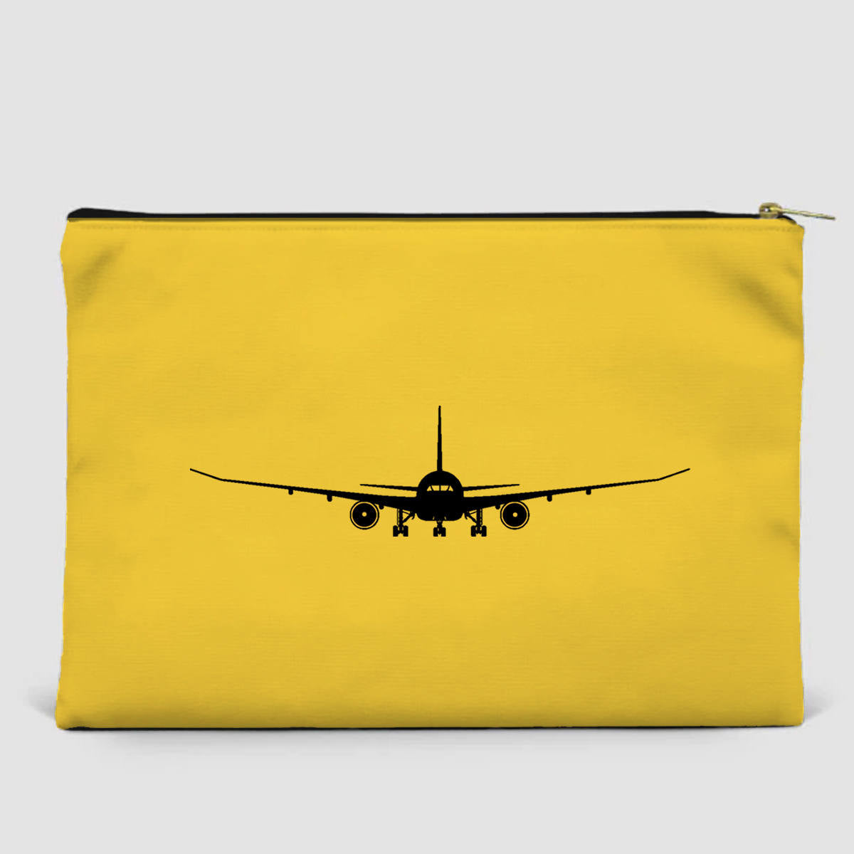 Boeing 787 Silhouette Designed Zipper Pouch