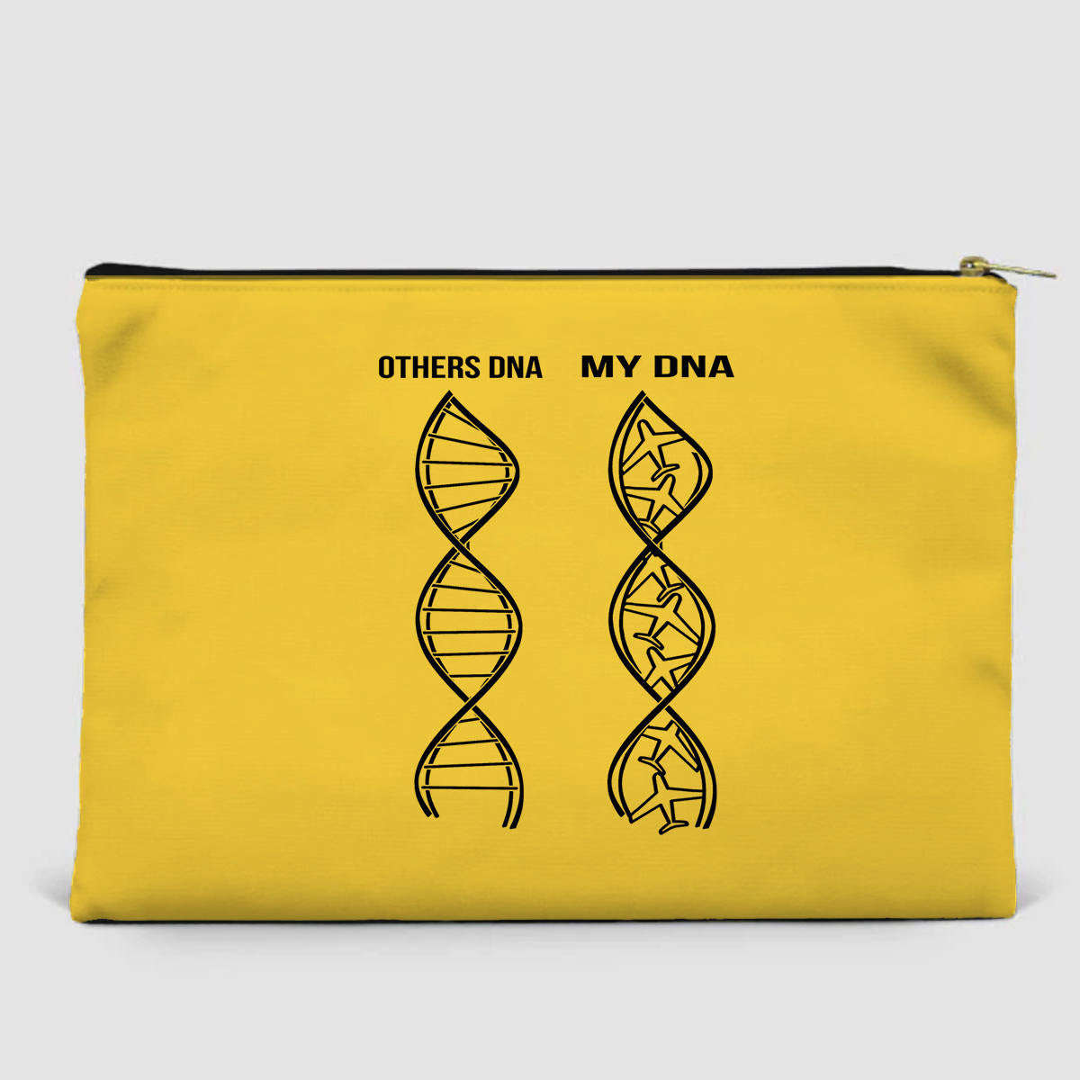 Aviation DNA Designed Zipper Pouch