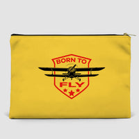 Thumbnail for Born To Fly Designed Designed Zipper Pouch