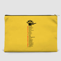 Thumbnail for Aviation Alphabet Designed Zipper Pouch