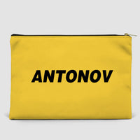 Thumbnail for Antonov & Text Designed Zipper Pouch