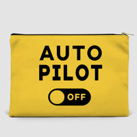 Thumbnail for Auto Pilot Off Designed Zipper Pouch