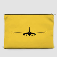 Thumbnail for Airbus A350 Silhouette Designed Zipper Pouch