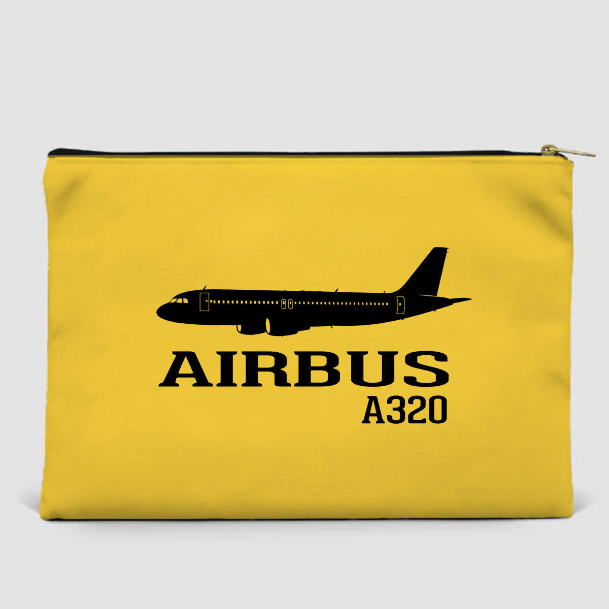 Airbus A320 Printed Designed Zipper Pouch