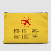 Thumbnail for Aviation Alphabet 2 Designed Zipper Pouch