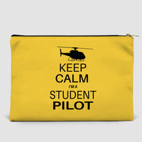 Thumbnail for Student Pilot (Helicopter) Designed Zipper Pouch