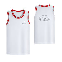 Thumbnail for How Planes Fly Designed Basketball Style Sports Tank Tops