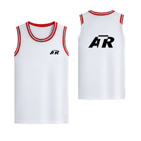 Thumbnail for ATR & Text Designed Basketball Style Sports Tank Tops