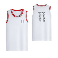 Thumbnail for Aviation DNA Designed Basketball Style Sports Tank Tops