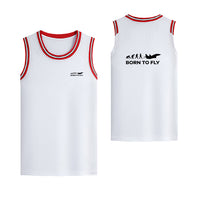 Thumbnail for Born To Fly Military Designed Basketball Style Sports Tank Tops