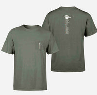 Thumbnail for Aviation Alphabet Designed Pocket T-Shirts