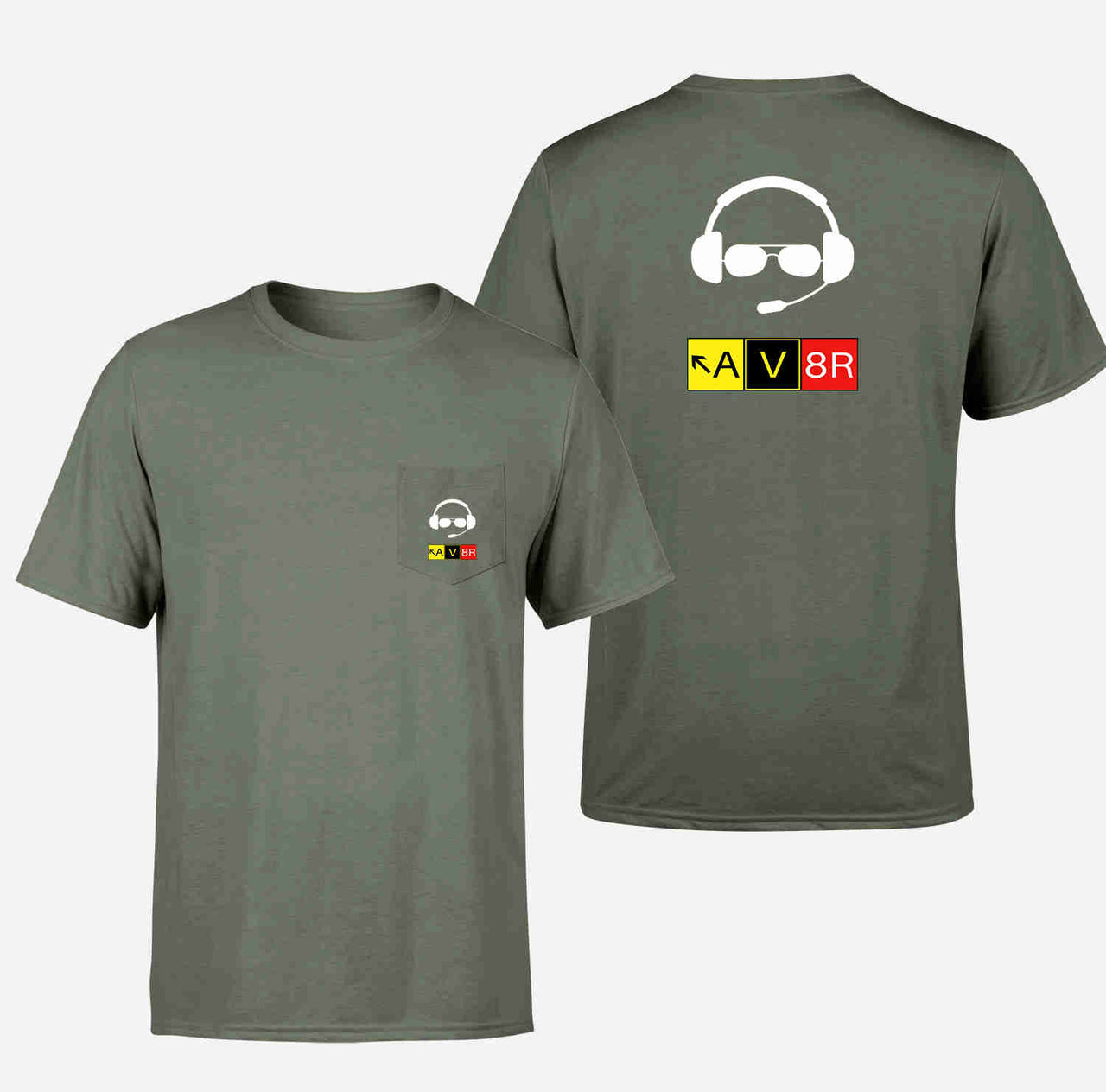 AV8R 2 Designed Pocket T-Shirts