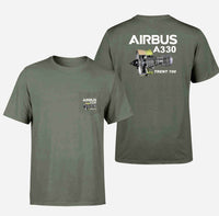 Thumbnail for Airbus A330 & Trent 700 Engine Designed Pocket T-Shirts