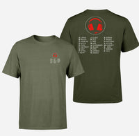 Thumbnail for Aviation Alphabet 3 Double-Side T-Shirts