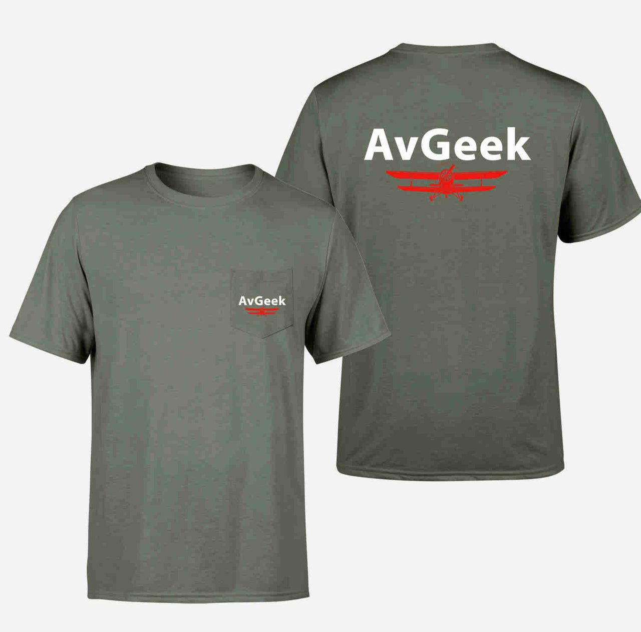 Avgeek Designed Pocket T-Shirts