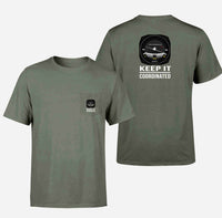 Thumbnail for Keep It Coordinated Designed Pocket T-Shirts