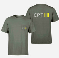 Thumbnail for CPT & 4 Lines Designed Pocket T-Shirts