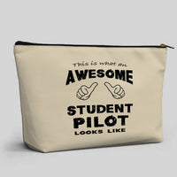 Thumbnail for Student Pilot Designed Zipper Pouch