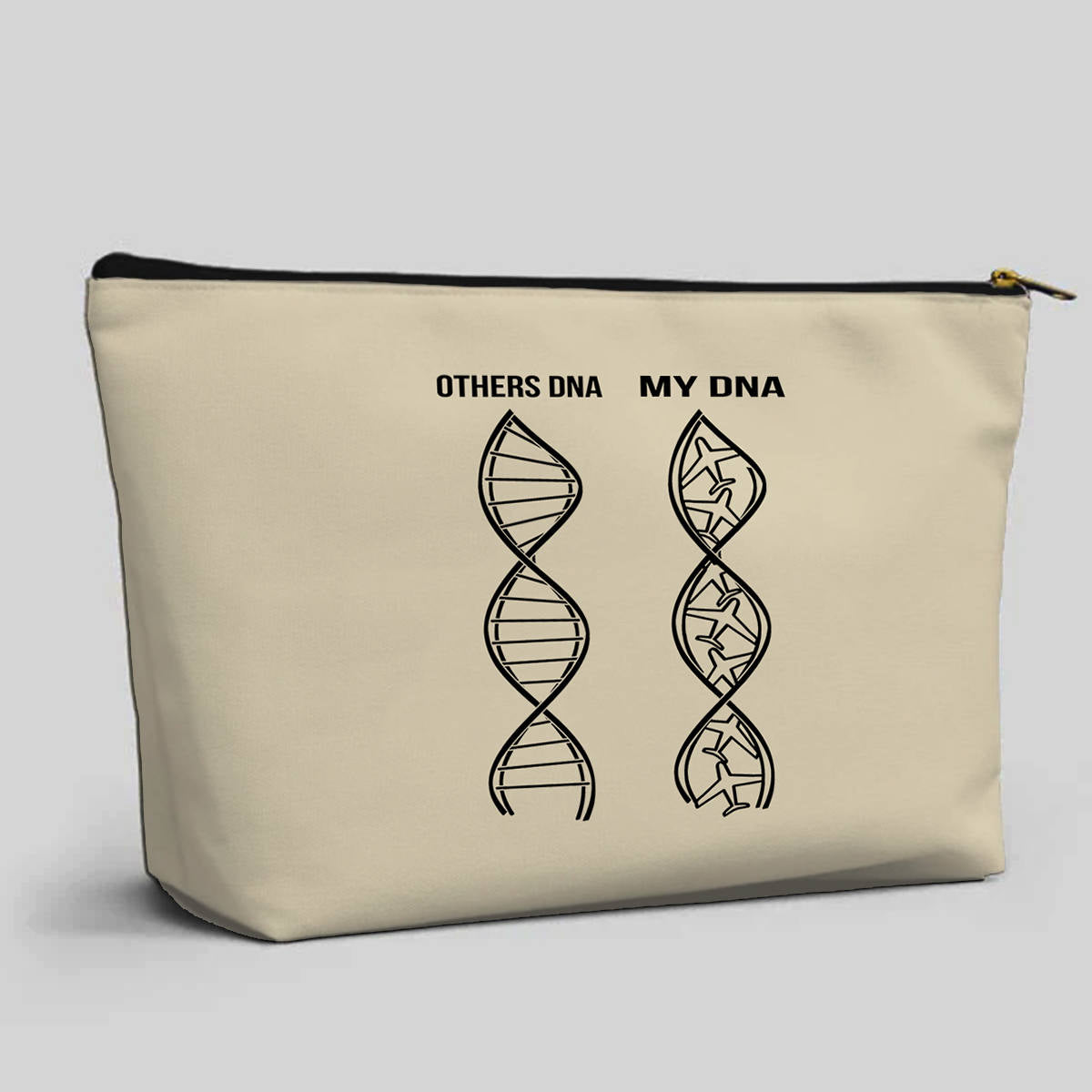 Aviation DNA Designed Zipper Pouch