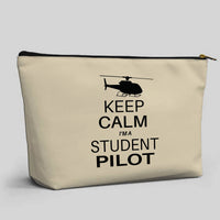 Thumbnail for Student Pilot (Helicopter) Designed Zipper Pouch