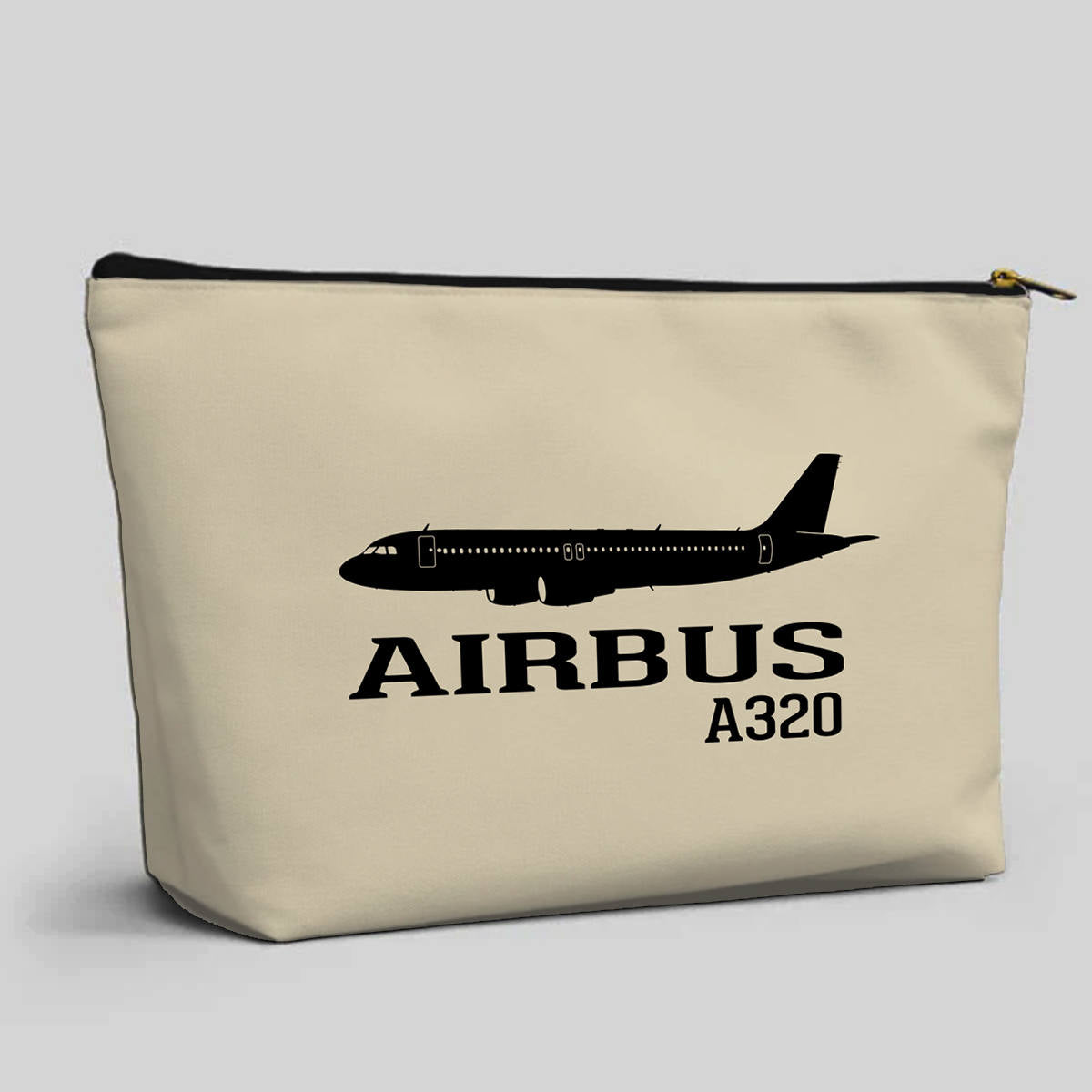 Airbus A320 Printed Designed Zipper Pouch