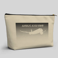 Thumbnail for Airbus A350XWB & Dots Designed Zipper Pouch