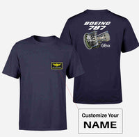 Thumbnail for Boeing 787 & GENX Engine Designed Pocket T-Shirts