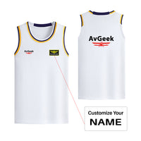 Thumbnail for Avgeek Designed Basketball Style Sports Tank Tops