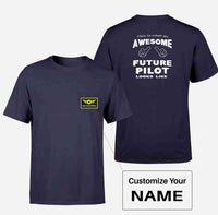 Thumbnail for Future Pilot Designed Pocket T-Shirts